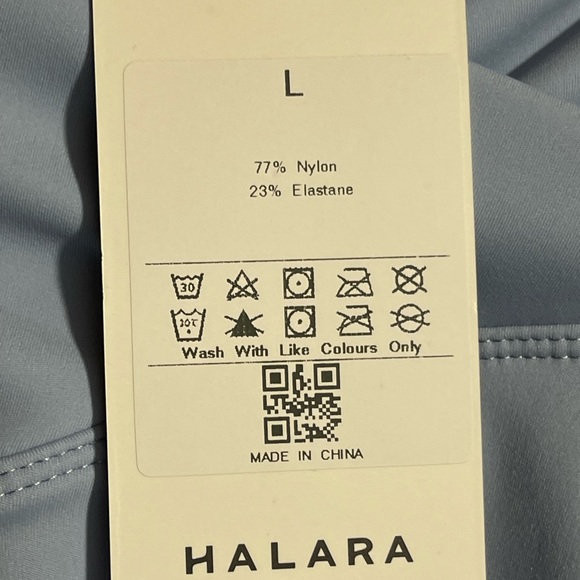 Halara Everyday Cloudful Air Crossover 2-in-1 Tennis Skirt in Chambray Blue L - Picture 8 of 9